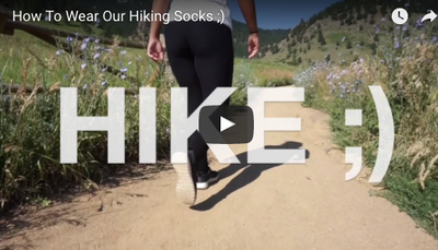 How To Put On Hiking Socks